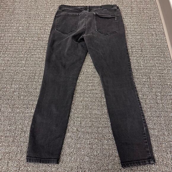 Armani Exchange Skinny‎ Jeans Womens Size 29 Black Distressed See Details - Picture 3 of 8